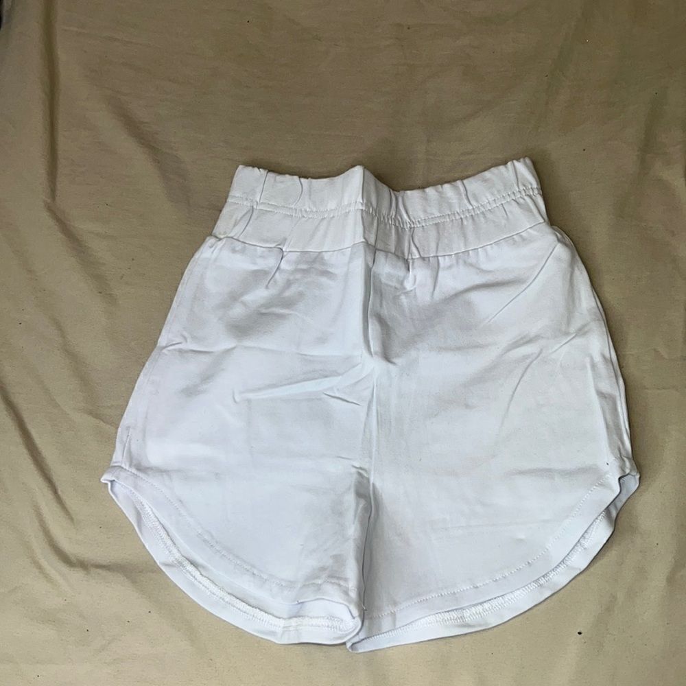 White shorts womens size S
